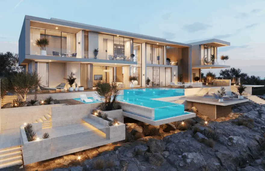 Oceana Villas, oceanfront villas at AIDA, Yiti, Muscat, view 3.