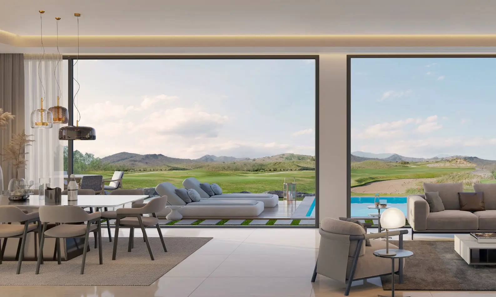 Oceana Villas, oceanfront villas at AIDA, Yiti, Muscat, view 5.