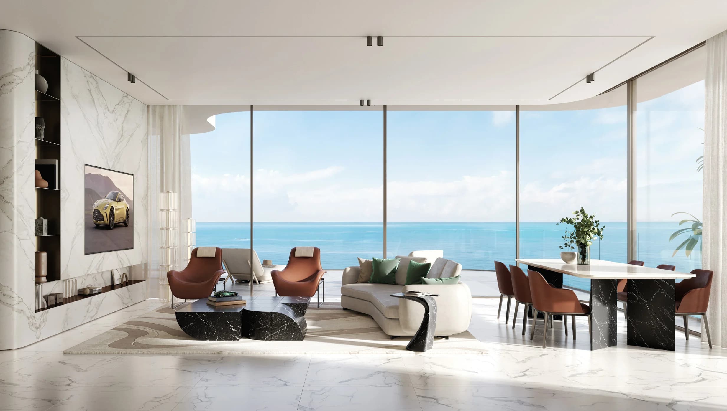 A living room to the sea