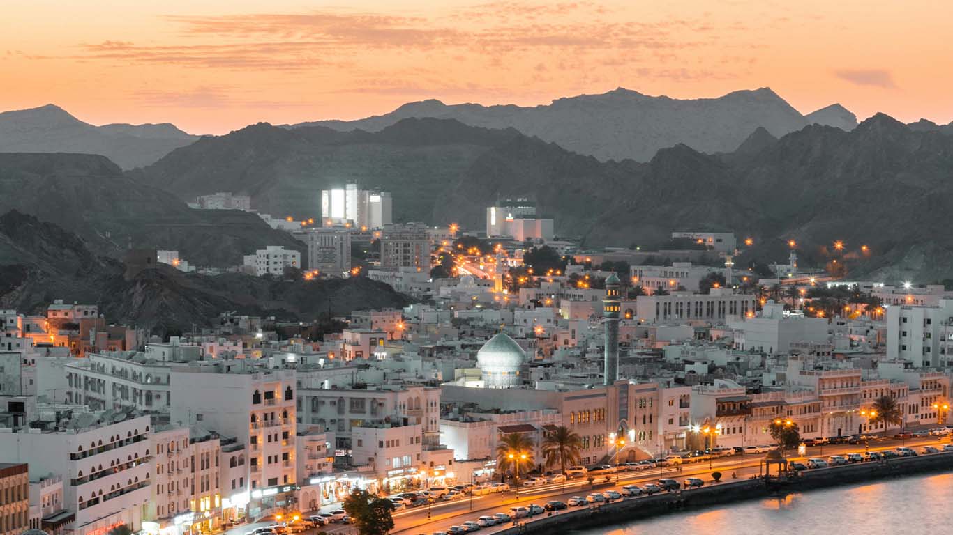 Qurum, Muscat’s beachside quarter near the Royal Opera House