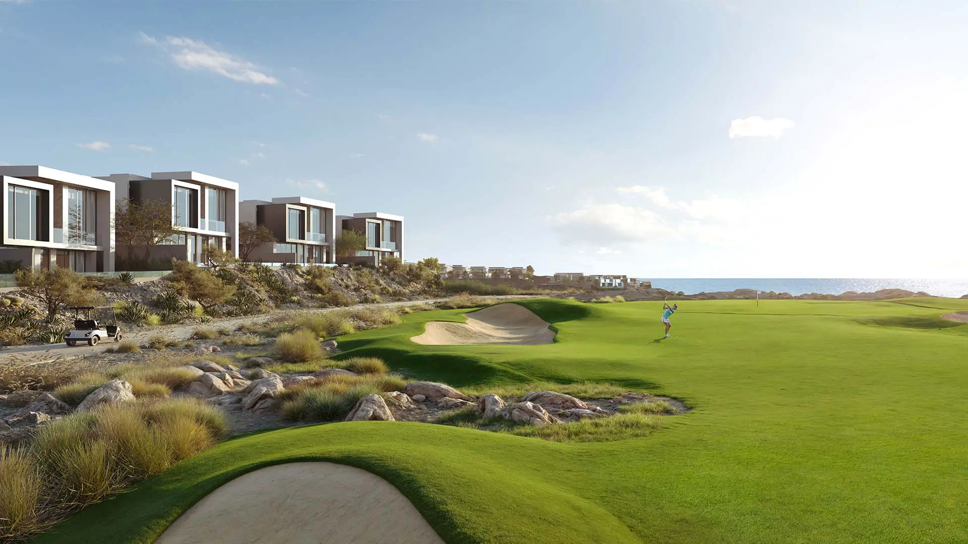 Trump Golf Villas, AIDA Oman, course-fronting villas at Yiti, Muscat, view 4.