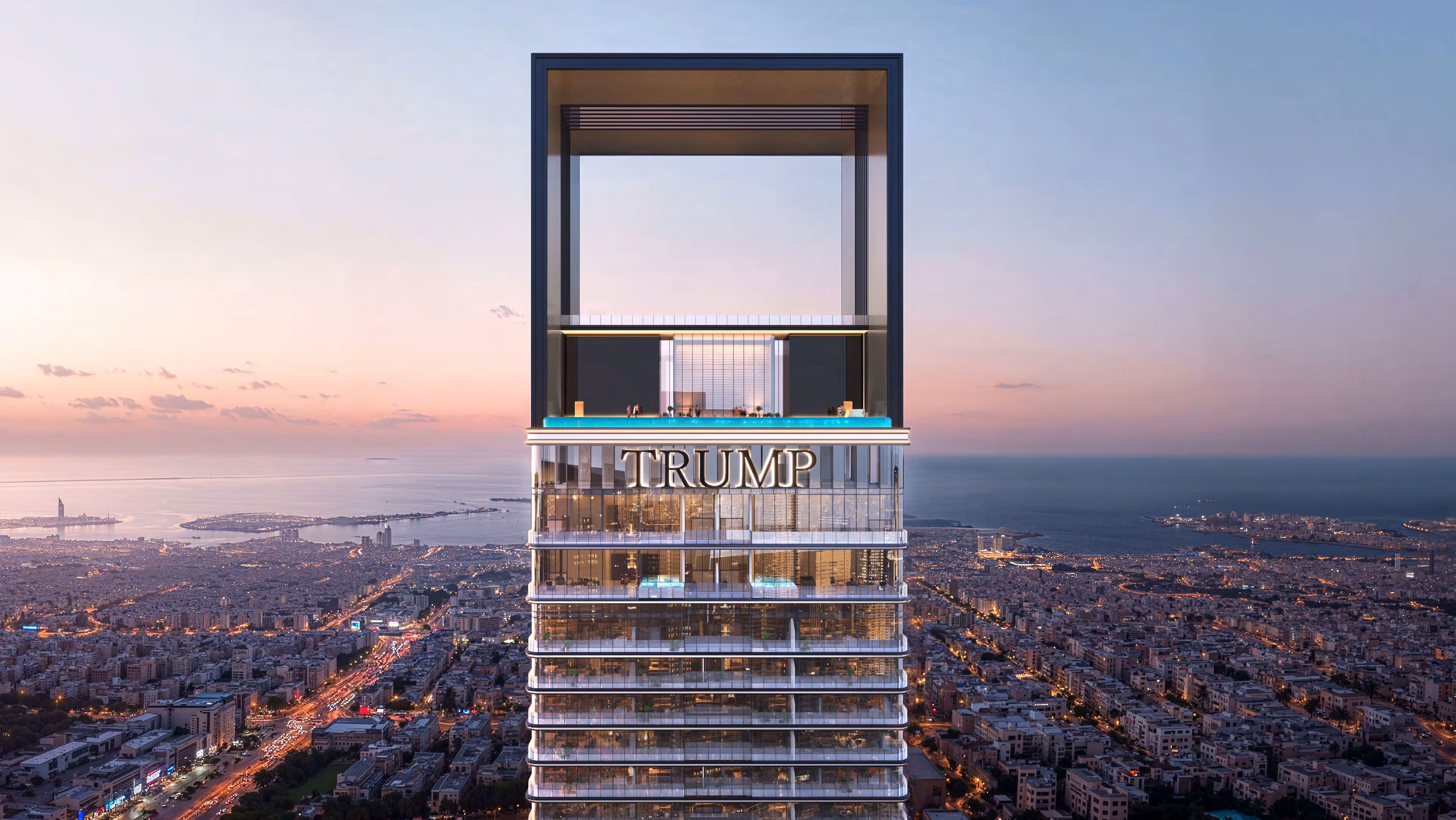 Trump International Hotel & Tower Dubai by Dar Global in Downtown Dubai, Dubai.