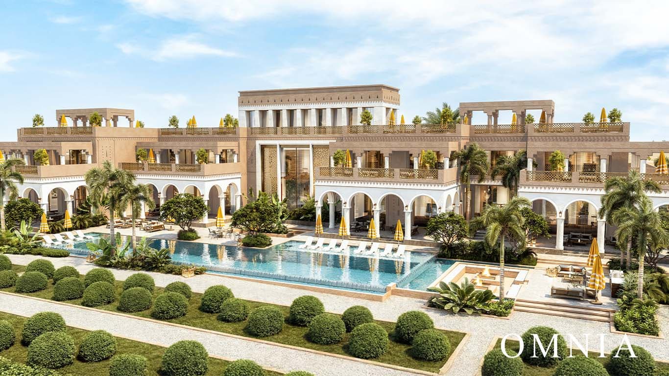 Compound living in Riyadh, low-rise villas behind a secured perimeter with shared amenities