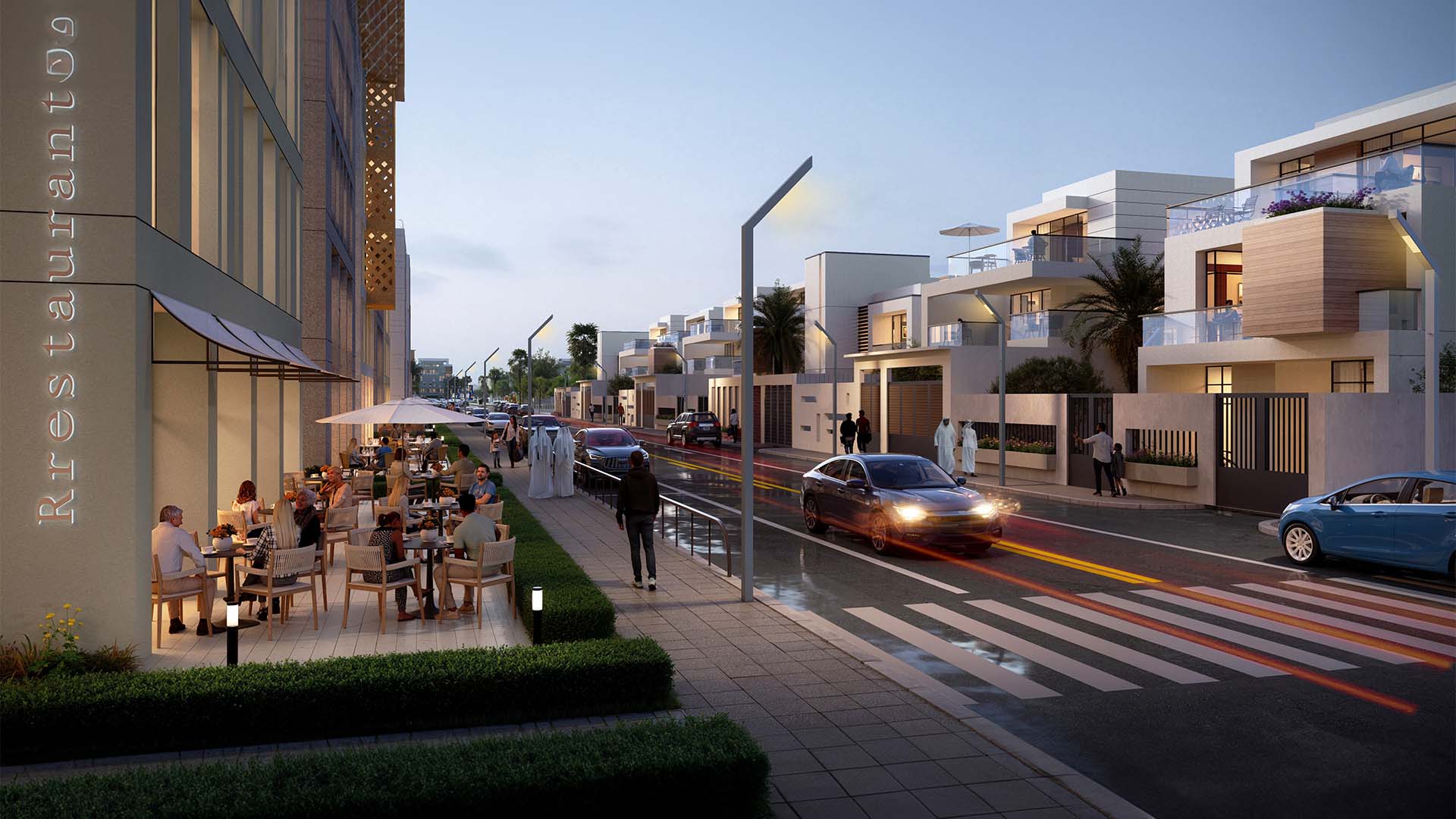 Trump Executive Residences and retail terraces at Trump Plaza Jeddah